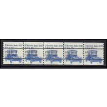 1906a 17c Electric Auto Fine MNH Dry Gum PNC 3B/5 Line Gap AA1091