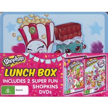 Shopkins Lunchbox Pack DVD | Shopkins Double Feature DVD | Region 4