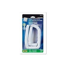 Monster Cable Telephone Handset Coil Cord 4 Conductor 12 ' White Carded