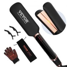 SKYSHALO Titanium Hair Straightener, 2-inch - Features Infrared, Negative Ion...