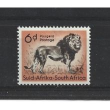 SouthAfrica.SG158 6d Lion.Mounted Mint.Aug25a