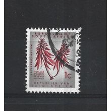 SouthAfrica.SG199 1c Kafferboom Flower.Fine Used.Aug25f