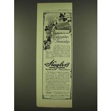 1913 Huyler's Chocolates Ad - Ambassadors of Friendship