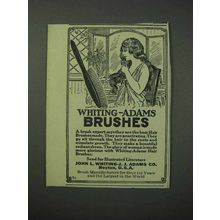 1924 Whiting-Adams Hair Brush Ad