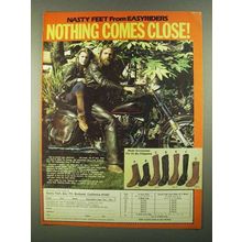 1981 Chippewa Nasty Feet Boots Ad