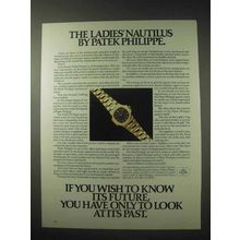 1984 Patek Philippe Ladies' Nautilus Watch Ad