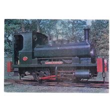 'LORD FISHER' 0-4-0ST Steam Engine unused Postcard East somerset railway =