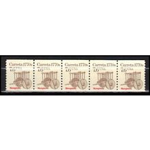 2255 7.6c Carreta Fine MNH Dry Gum PNC 1/5 X2966
