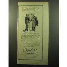1950 Rogers Peet University Shop Ad - Undergraduates and upper formers