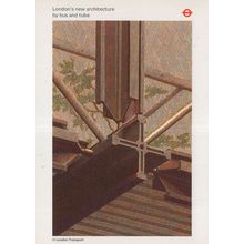Finsbury Avenue London Architect Transport Art Poster Postcard
