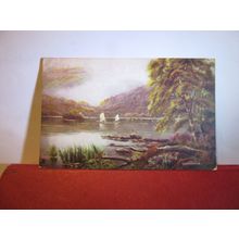 ULLSWATER, CUMBRIA used antique postcard Raphael Tuck 'Oilette' 1910 pm =