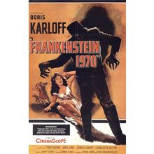 Frankenstein - 1970 (1958)_0 Movie Film Poster Canvas iconic design