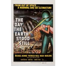 thedaytheearthstoodstill Poster Canvas Movie Film Print A0 A1 A2 A3 A4 A5 A6 Art