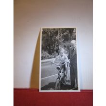 toddler on a bike photograph c.1940s =