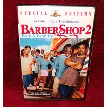 (DVD EMPTY CASE) 2004 METRO GOLDWYN MAYER-BARBERSHOP II-RATED -PG-13