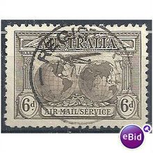 Australia 1931 SG123 6d Violet Very Fine.Used.