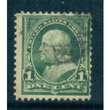 Used 279 1c Benjamin Franklin Average Plus M04240