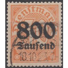Mi: 95y used 1923 Cat € 400.00