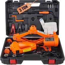 Electric Car Jack, 3 Tons /6600 lbs Scissor Jack with Electric Impact Wrench...