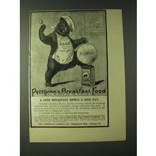 1900 Pettijohn's Breakfast Food Ad - A good breakfast brings a good day