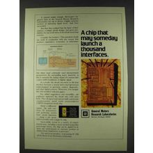 1978 General Motors Ad - Chip Thousand Interfaces