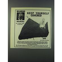 1986 Paisano Motorcycle Cover Ad - Keep yourself covered