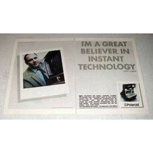1986 Polaroid 600 Series Camera Ad - Technology