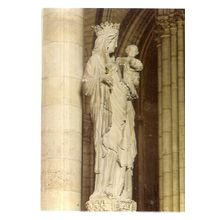 CATHEDRALE NOTRE-DAME, PARIS, FRANCE unused vintage postcard (a) =
