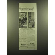 1946 Zonite Products Ad - What often weakens a young wife's hold over her
