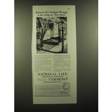 1946 National Life Insurance Company Ad - National Life's Packaged Mortgage