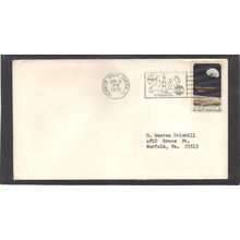 Cover Kennedy Center 1371 6c Moon Landing (No Cachet-Typed/A) CV00958