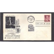FDC Art Craft 1046 15c John Jay (Cachet-Label/A) CV42128