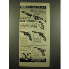 1959 High Standard Guns Ad - Sentinel, Double-Nine and Sport-King