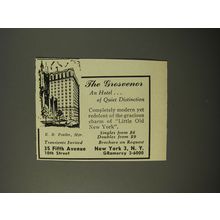 1954 The Grosvenor hotel Ad - The Grosvenor An Hotel.. of quiet distinction