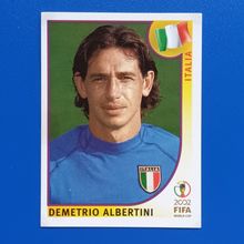 PANINI 2002 Korea Japan World Cup Demetrio Albertin Italy STICKER #468