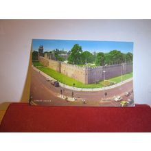 CARDIFF CASTLE, WALES used postcard by J Salmon =