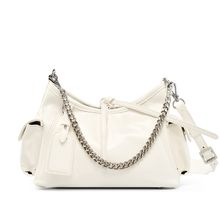 Soft Leather Hobo Handbags for Women Genuine Top Handle Bags Vintage Shoulder Pu