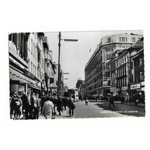 Argyle Street Glasgow. RP Postcard.
