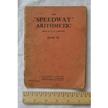 Vintage: The Speedway Arithmetic Book III by W. H. Webster