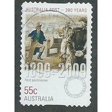 AUS 2009 55c (S/A) '200TH ANN OF AUST POST- NICHOLLS ' FINE USED (EBID35-934)