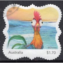 2025: DISNEY, MOANA 2, PART 3, $1.70 USED SELF-ADHESIVE MYSTAMP. 016