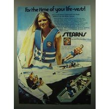 1974 Stearns Life Vest Ad - For the Time of your Life