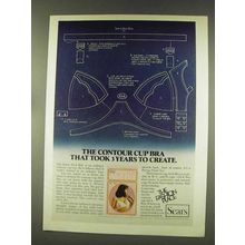 1977 Sears Ah-h Bra Ad - The Contour Cup