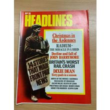 HEADLINES MAGAZINE #16 (DEC 1972) - HOW DID LENIN DIE? / OSCAR WILDE (P3)