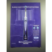2003 Oral-B ProfessionalCare 7000 Series Toothbrush Advertisement - ultimate wea