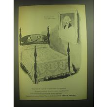 1945 Lord & Taylor Bates George Washington's Choice Bedspread Advertisement