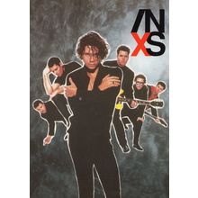 INXS Postcard
