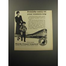 1957 Northern Pacific Railway Advertisement - Friendly extra