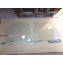 1963 Plymouth Valiant V200 2D Quarter Glass Windows Pair OEM