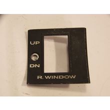 1968 69 PLYMOUTH SATELLITE DODGE CORONET STATION WAGON REAR WINDOW SWITCH BEZEL